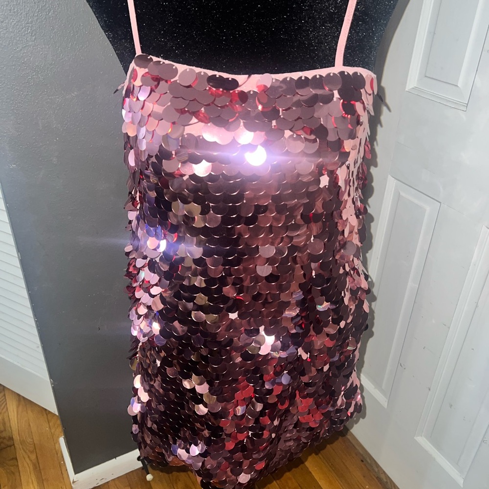 A new day sequence dress